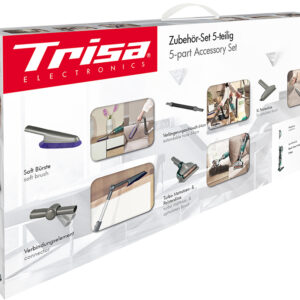 Set 5 accesorii pentru aspiratoare Trisa Luxury Box 9478.98 compatibile cu aspiratorul Trisa Quick Clean Professional