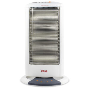 Radiator cu halogen Zass HS 04, 1600 W, 4 trepte de putere, Protectie in caz de rasturnare
