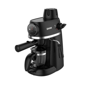 Espressor de cafea Zass ZEM 07, NEGRU