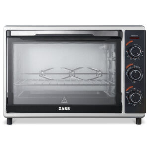 Cuptor electric cu rotisor Zass ZEO 42 CR, Capacitate 42L, 1800W, Temporizator, Termostat