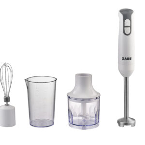 Blender de mana cu accesorii 600 W Zass ZHB 07