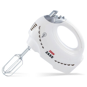 Mixer de mana Zass ZHM 05, 200W, 5 viteze, functie Turbo