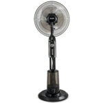 Ventilator cu pulverizare apa Zass ZMF 01 Black cu pulverizare super fina 320 ml/h
