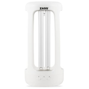 Lampa germicida cu lumina UV Zass ZUVS 01, 20 W, rata de sterilizare 99.99%, culoare alba