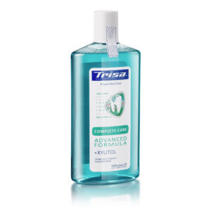 Apa de gura Trisa Complete Care + Xylitol, 500 ml, 904112 Verde