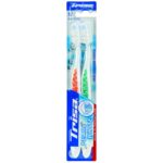 Set periute de dinti manuale Trisa Pearl White Medium Duo 627739 Multicolor