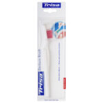 Periuta de dinti manuala speciala pentru proteze dentare Trisa Denture Brush 597333 Alb