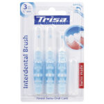 Periute de dinti manuale interdentare Trisa Interdental Brush 667161 ISO 3 1,1mm Albastru