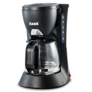 Cafetiera Zass ZCM 02, 600W, 0,6L, 4-6 cesti, Sistem anti-picurare, Negru