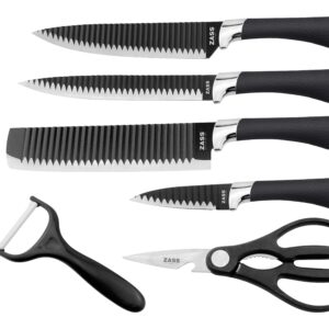 Set cutite + Ustensile de bucatarie Zass Gourmet ZG-KS 02