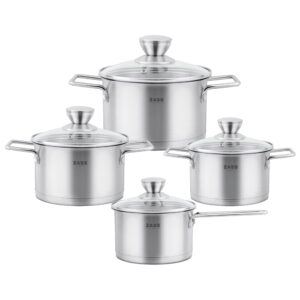 Set oale Inox cu capac Zass Gourmet ZG-SCS 03