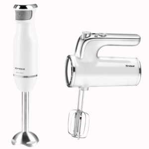 Pachet mixer cu blender Trisa Diners Edition, Culoare Alb