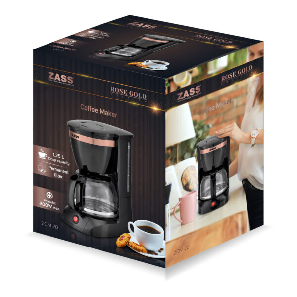 Cafetiera ZASS Rose Gold ZCM 20 - ZASS