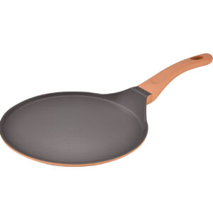 Tigaie pentru clatite din aluminiu turnat sub presiune si acoperire ceramica - 26 cm - ZG-ACS 12 TERRACOTTA