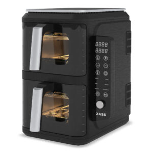 Friteuza dubla cu aer cald cu 2 cosuri ZASS ZAF 16