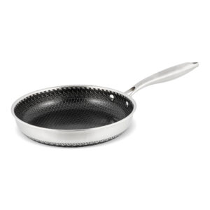 Tigaie profesionala din inox cu acoperire ceramica tip fagure ZASS ZG-SSFP 01-24