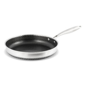 Tigaie profesionala din inox cu acoperire ceramica tip fagure ZASS ZG-SSFP 01-28