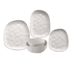 Set vesela portelan 20 piese ZASS ZG-DS 06 Alb