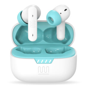 Casti In-Ear Wireless TWS Electromures EM E3, Bluetooth 6.0, anulare zgomot ANC+ENC, Game Mode, autonomie de pana la 6 ore, microfon integrat, alb