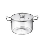 Oala transparenta din sticla termorezistenta ZASS Gourmet Healthy Line ZG-GP 30-3.5L