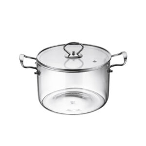 Oala transparenta din sticla termorezistenta ZASS Gourmet ZG-GP 30-3.5L
