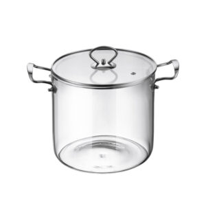 Oala transparenta din sticla termorezistenta ZASS Gourmet Healthy Line ZG-GP 30-5.5L